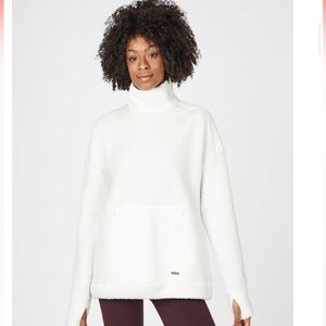 Sweaty Betty Venture Sherpa Side Zip Pullover XS